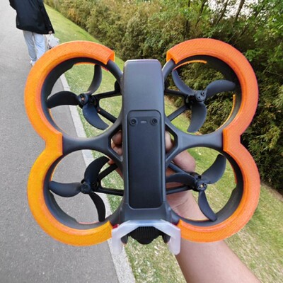 Propellera bufera pārsega aizsargs dji Avata 2 Drone Accessory Augstas elastības sadursmes aizsardzības piederumi Dji Avata Y1X8