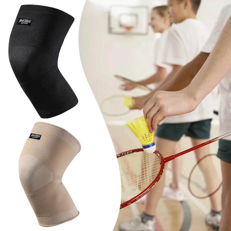 JINGBA SUPPORT Elastické nylonové chrániče kolien Letné outdoorové športy Basketbalové chrániče kolien Chránič kolien Bezpečnosť Rodillera Deportiv