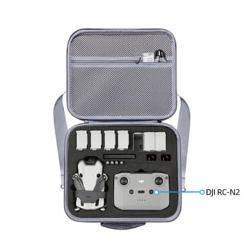 Τσάντα μεταφοράς για DJI Mini 4 Pro Storage Case Κάλυμμα λουριών ώμου λαβής σακιδίου πλάτης RC-2/N2 Τηλεχειριστήριο Αξεσουάρ Drone