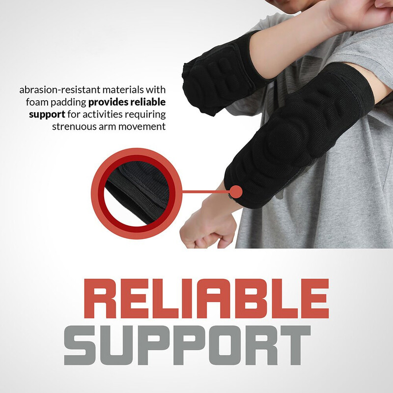 1 pereche tampoane de protecție pentru cot sport, mânecă de protecție pentru cot, moale, ușoară, mânecă pentru cot de sport, schi, patinaj, snowboard