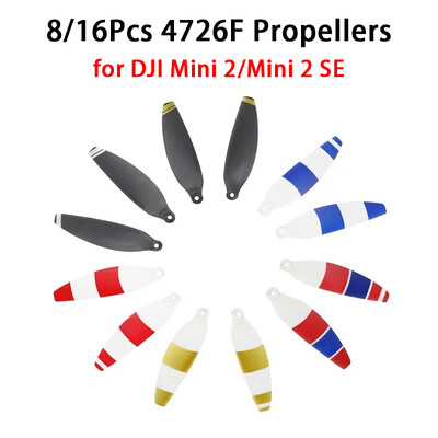 Έλικες 8 τμχ για DJI Mini 2/2 SE/SE Drone Ελαφρύ 4726F Props Blade Wing Fans Ανταλλακτικά για αξεσουάρ DJI Mini 4K