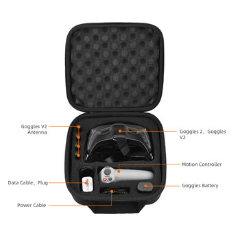 Θήκη μεταφοράς για DJI FPV Goggles 2/V2 Storage Bag Flight Glasses Προστατευτική τσάντα χειρός για αξεσουάρ DJI GOGGLES INTEGRA