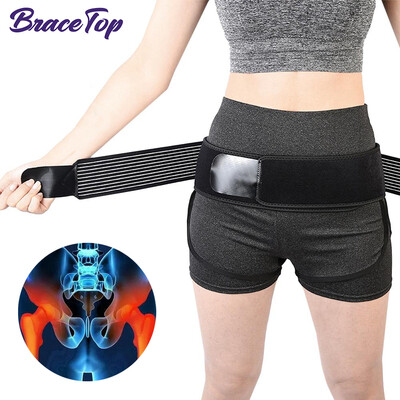 BraceTop Sacroiliac Si ζώνη ισχίου Άμεση ανακούφιση Ισχιαλγία Πυελικό κάτω μέρος της πλάτης Πόνος οσφυϊκού ποδιού Si άρθρωση Στήριγμα ισχιακού νεύρου