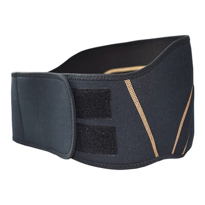 Cupru Compression Gear Premium Fit Brace pentru spate Centura de susținere lombară inferioară. Ajustabil pentru bărbați și femei. Înveliș pentru spate cu infuzie de cupru