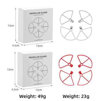 Προστατευτικό προπέλας για DJI Mini 3/Mini 3 Pro Γρήγορης απελευθέρωσης προστατευτικό δακτύλιο κατά της σύγκρουσης στηρίγματα Κλουβί Ελαφρύ αξεσουάρ προφυλακτήρα