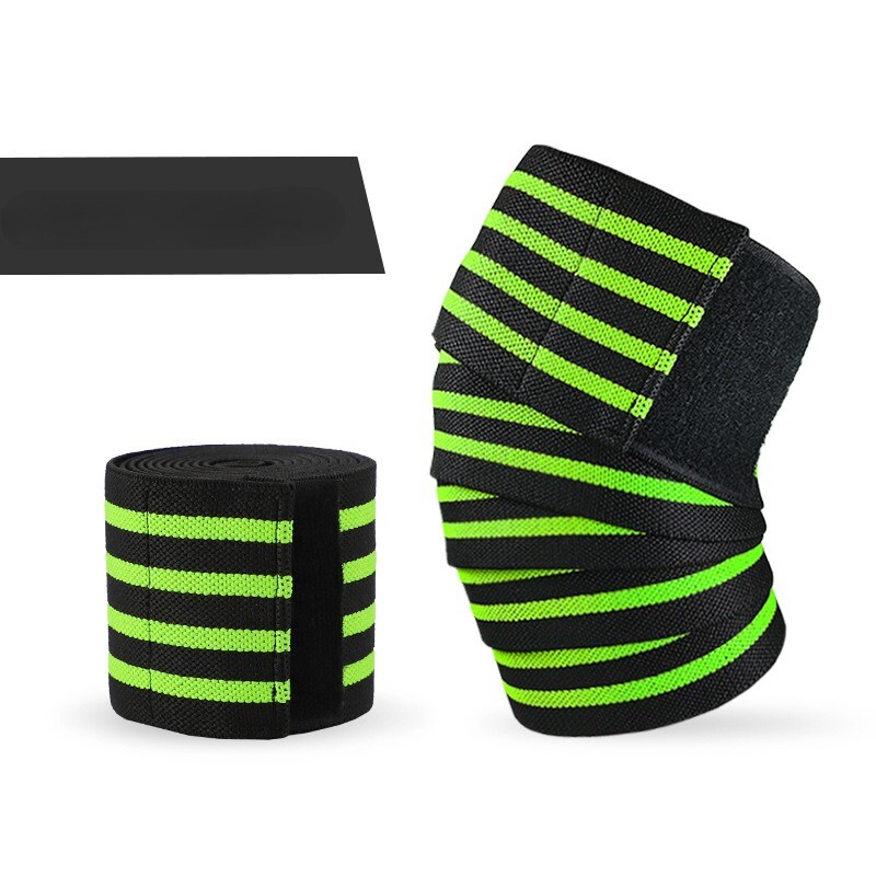 1 pár športových bandáží na kolená, popruhy na cvičenie v posilňovni, vzpieranie, fitness, drepy, tréning, elastické popruhy na kolená, chrániče kolien