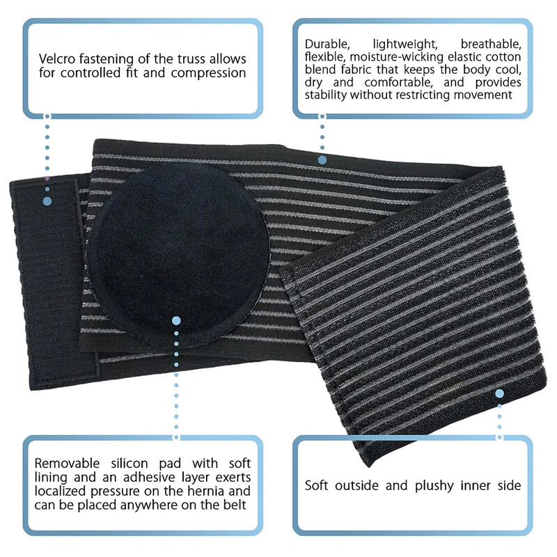 Nabasongi vöö meestele ja naistele – surupadjaga kõhu toetav sideaine – toetab vöökohta ja kõhtu pärast operatsiooni