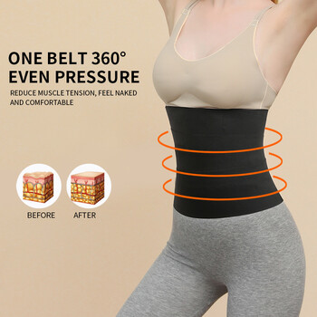 Waist Trainer Girdles Tummy Slimming Sheath Reducing Girdle Corset Women Binders Shapers Tummy Wrap Body Shapewear Колан за отслабване