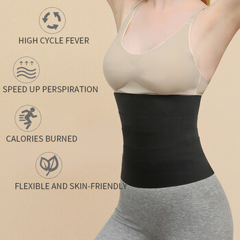 Waist Trainer Girdles Tummy Slimming Sheath Reducing Girdle Corset Women Binders Shapers Tummy Wrap Body Shapewear Колан за отслабване