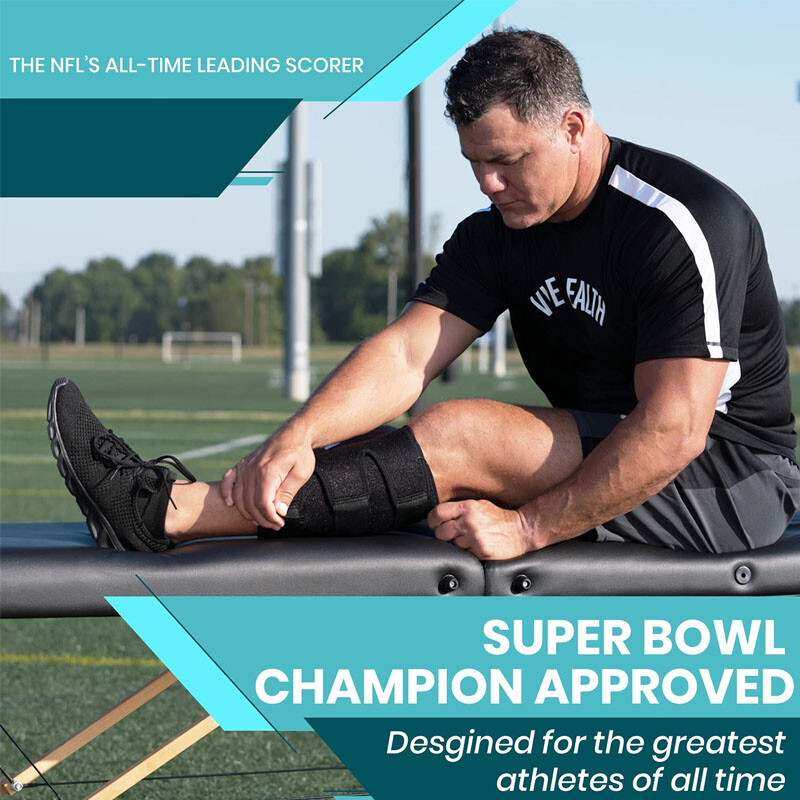 Borjúmerevítő, állítható sípcsonttámasz, alsó lábszár kompressziós pakolás fokozza a keringést, csökkenti az izomduzzanatot, fájdalomcsillapító