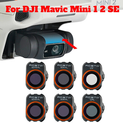 Нов филтър за обектив на камера DJI Mini 2 за DJI Mavic MINI 1/2/SE Drone Комплект филтри UV/CPL/4ND PL/8 ND PL/16ND PL/32 ND PL Аксесоари