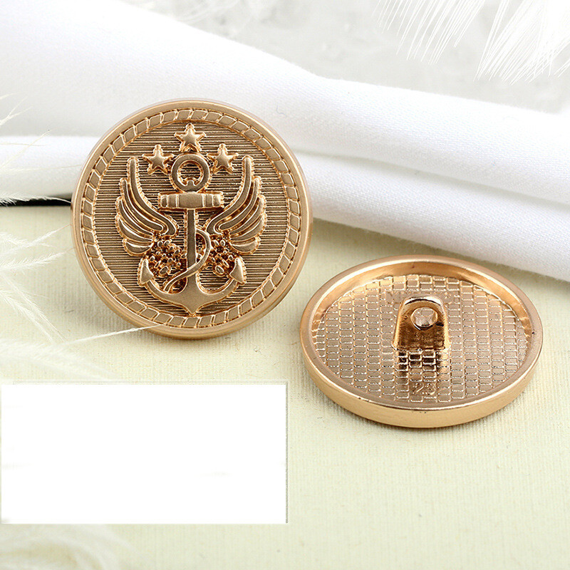 Tehase tarne Briti metallist nööbid 10tk mantli ülikond retro stiilis nööbid särk vest tuulejakk dekoratiivsed tarvikud nupp