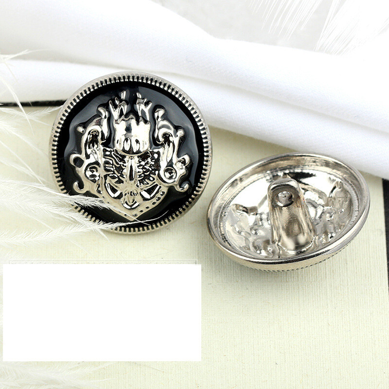 Tehase tarne Briti metallist nööbid 10tk mantli ülikond retro stiilis nööbid särk vest tuulejakk dekoratiivsed tarvikud nupp