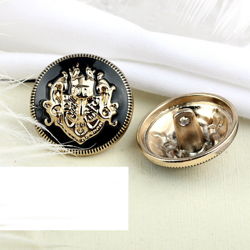 Tehase tarne Briti metallist nööbid 10tk mantli ülikond retro stiilis nööbid särk vest tuulejakk dekoratiivsed tarvikud nupp