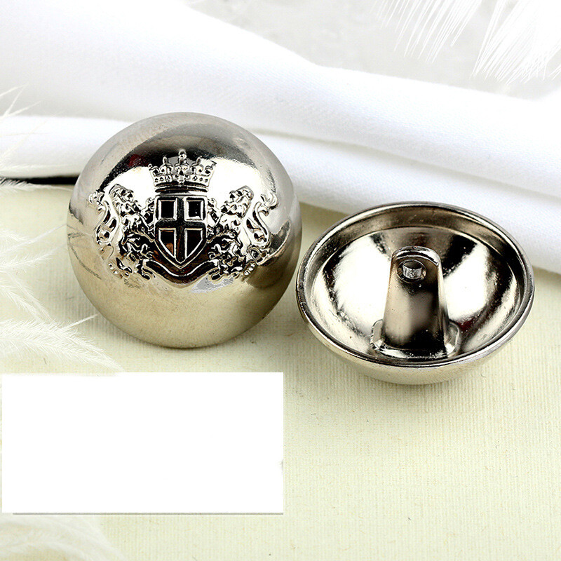 Tehase tarne Briti metallist nööbid 10tk mantli ülikond retro stiilis nööbid särk vest tuulejakk dekoratiivsed tarvikud nupp