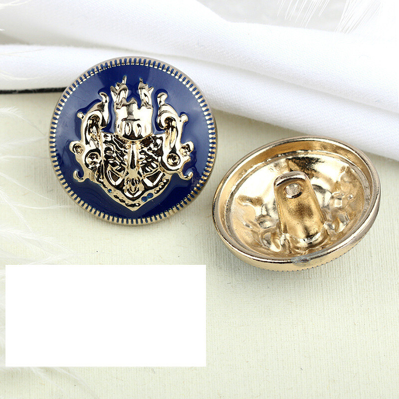 Tehase tarne Briti metallist nööbid 10tk mantli ülikond retro stiilis nööbid särk vest tuulejakk dekoratiivsed tarvikud nupp