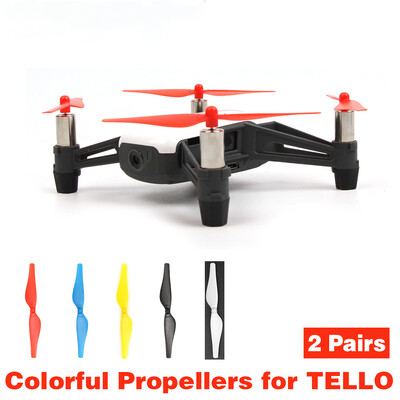 4db gyorskioldó propeller DJI Tello EDU Mini Drone színes légcsavarhoz CCW/CW Props Drone tartozékok