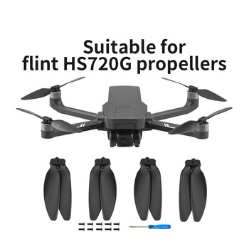 4 τμχ Drone Propellers Wing Compatible For Holy Stone HS720G Rc Quadcopter Propeller Blade Kit Αντικατάσταση αξεσουάρ Drone