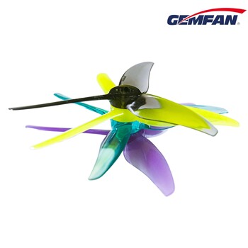 12 чифта Gemfan Hurricane 3520 3,5-инчов компютърен пропелер с 3 остриета за FPV 1806 / 2004 Безчетков мотор Freestyle 3-инчов дрон Cinewhoop