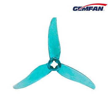 12 чифта Gemfan Hurricane 3520 3,5-инчов компютърен пропелер с 3 остриета за FPV 1806 / 2004 Безчетков мотор Freestyle 3-инчов дрон Cinewhoop