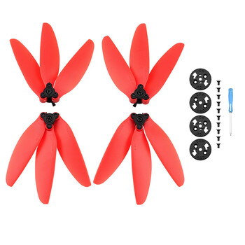 Για DJI Mini 2/SE Mavic Mini Propeller Γρήγορης απελευθέρωσης Αναδιπλούμενα με τρεις λεπίδες στηρίγματα Αντικατάσταση πτερυγίων ανεμιστήρες φτερά αξεσουάρ Drone