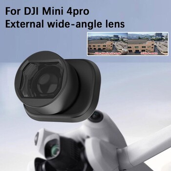  για dji MINI 4 Pro (αποκλειστικό) Φίλτρο ευρυγώνιου φακού Αύξηση εμβέλειας λήψης 25% για αξεσουάρ dji Mini 4 Pro Camera Drone