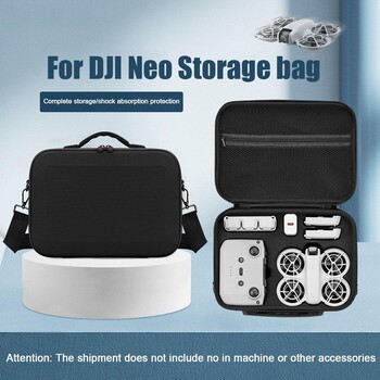 Για DJI Neo Drone Storage Bag Anti Fall Anti-Collision Φορητή βαλίτσα Αδιάβροχη τσάντα χειρός διπλής κατεύθυνσης Προστατευτικό αξεσουάρ