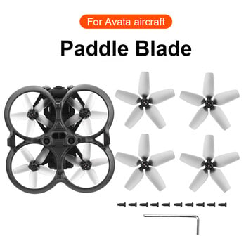 Για DJI Avata Propeller Props Αντικατάσταση λεπίδας Ελαφριά ανεμιστήρες φτερών έλικες για αξεσουάρ DJI AvataR Drone