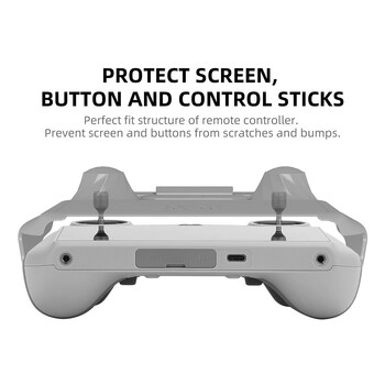 2 в 1 Controller Protector Слънцезащитен капак Control Sticks Guard Screen Cover Monitor за DJI RC Mini 3 Pro Remote Drone Accessories