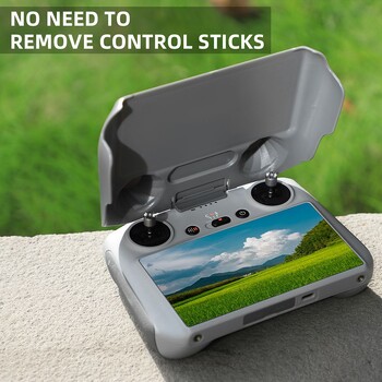 2 в 1 Controller Protector Слънцезащитен капак Control Sticks Guard Screen Cover Monitor за DJI RC Mini 3 Pro Remote Drone Accessories