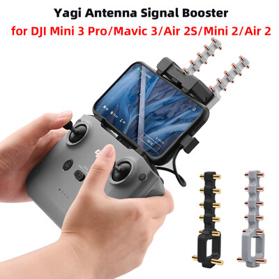 Signāla pastiprinātāja Yagi antena priekš DJI NEO Mini 4K/Mini 3/3Pro/Mavic 3 Classic/Mavic Air 2/2S paplašinātā diapazona 5,8 GHZ drona piederums