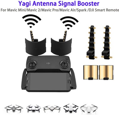 Yagi antenas pastiprinātāja signāla pastiprinātājs DJI Mavic Mini se Spark 2 Pro Zoom FIMI X8 SE 2020 tālvadības pults diapazona paplašinātājam