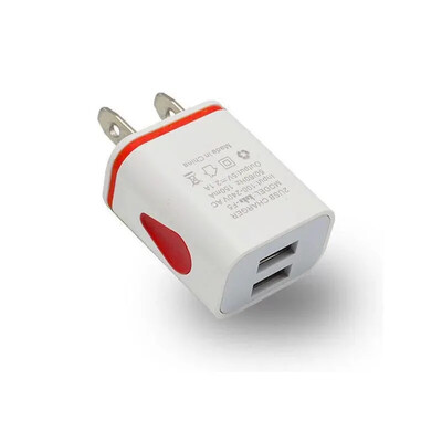 USB punjač LED putni adapter za brzo punjenje Prijenosni dvostruki zidni punjač Punjači za mobitele za iPhone13 12 Samsung S21 Xiaomi