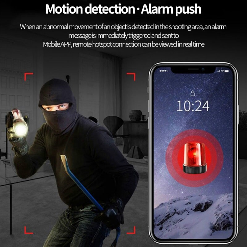 A12 mini kamera HD 4k sensors nakts redzamības videokamera bezvadu Wifi Pandas formas mājas monitors un automašīnas DVR/dash kamera