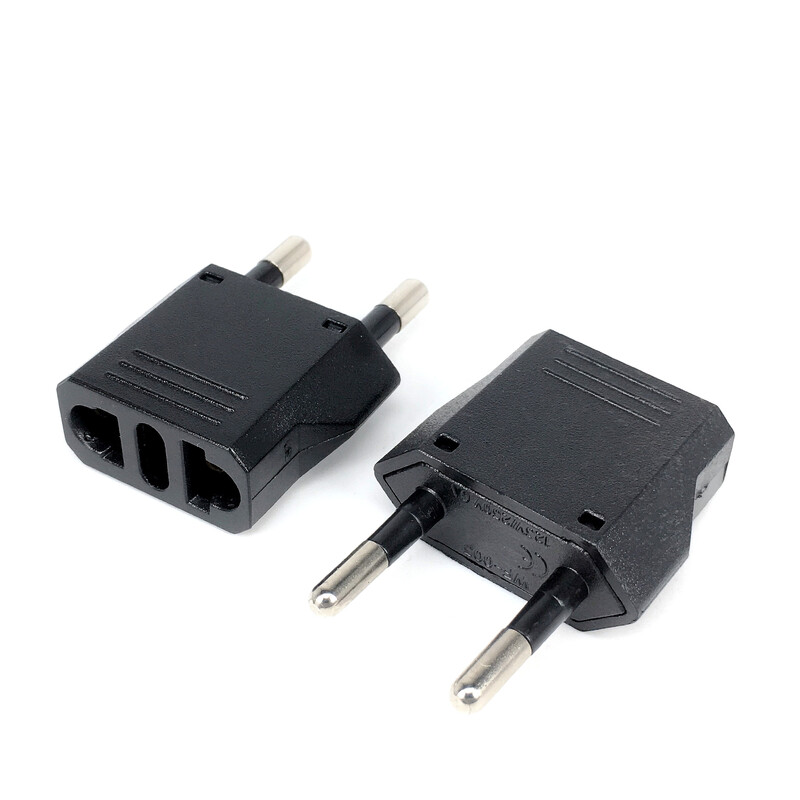 1-50 buc Adaptor de priză UE Euro KR Adaptor de priză SUA la UE Adaptor de călătorie KR UE Convertor electric de priză EU KR Prize de curent Priză AC