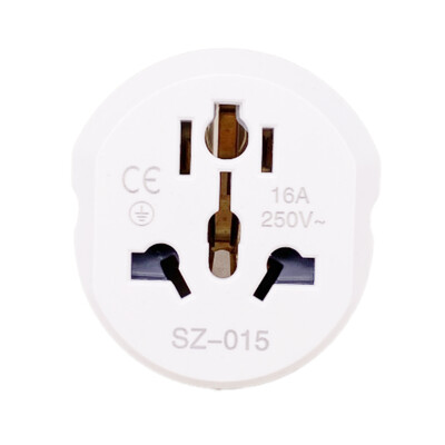 16A Adaptor de călătorie universal pentru UE Convertor euro din Marea Britanie SUA AU la UE Priză de curent AC Adaptor pentru încărcător de călătorie Convertor 250V