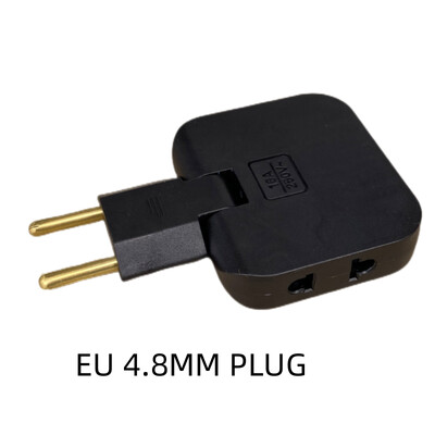 Adaptor de călătorie UE 3 în 1 US la priză electrică UE Adaptoare de alimentare CA MX US la KR Adaptor de alimentare Convertor de putere Priză CA