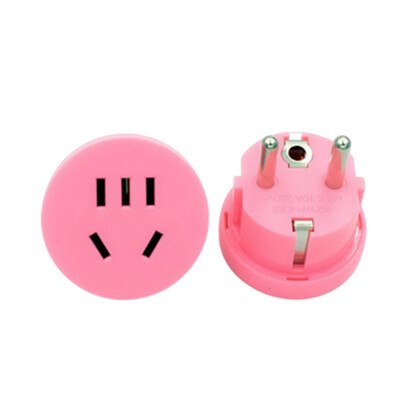 Adaptor de priză AU SUA la UE Adaptor de curent de călătorie american australian la euro Europa 1 priză rotundă Convertor AC Încărcător de perete