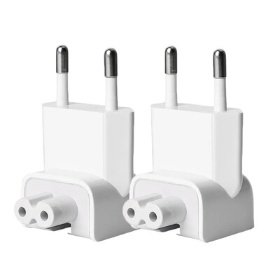 5-1PCS Protable EU Plug Adapter 6A Fast Charging Laptop Converters for Apple MacBook IPad Pro for Magsafe Adapter Wall Charger