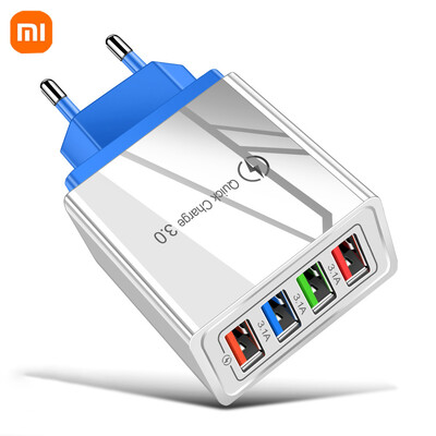 „Xiaomi USB PD Charger Quick Charge 3.0“, skirtas „iPhone Samsung Xiaomi“ planšetiniams kompiuteriams, mobiliojo telefono įkroviklio adapteris EU/US Plug Greitas įkrovimas
