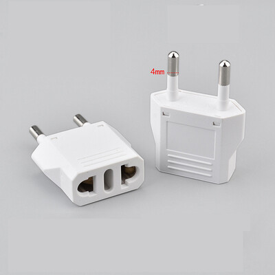 Ameerika Euroopa Mini CN Ühendkuningriik EL–USA toitepistiku adapter Venemaa Austraalia reisipistiku muundur Korea 4,0 mm 4,8 mm pistik 6A 125A