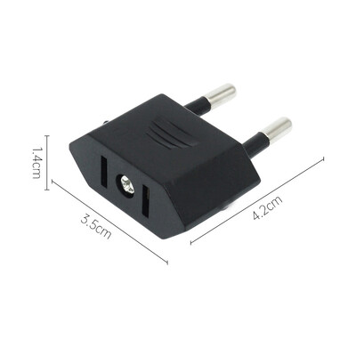 Ameerika Euroopa Mini CN Ühendkuningriik EL–USA toitepistiku adapter Venemaa Austraalia reisipistiku muundur Korea 4,0 mm 4,8 mm pistik 6A 125A