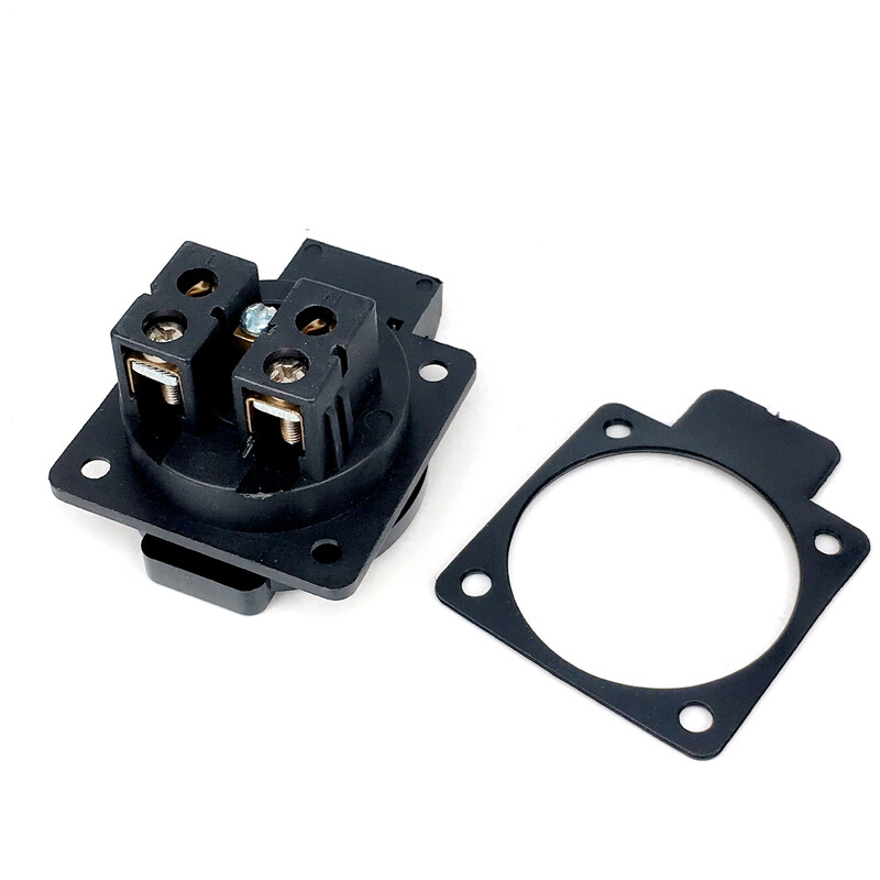 Priză industrială rezistentă la apă Germania Priză de alimentare CA Priză industrială germană Priză electrică cu capac impermeabil