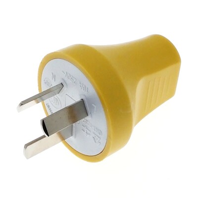 AU NZ CN (tip I) Fișă tată recablabilă cu 3 pini AC100~250V 10A Intrare din spate