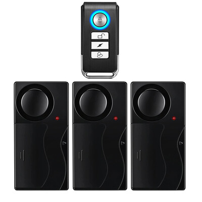 Αντικλεπτικός συναγερμός πορτών και παραθύρων Hollarm ασύρματος συναγερμός κραδασμών με απομακρυσμένους αισθητήρες ασφαλείας ποδηλάτου μοτοσικλέτας Ασφάλεια σπιτιού