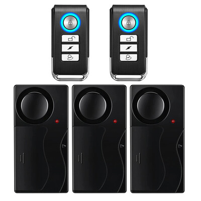 Αντικλεπτικός συναγερμός πορτών και παραθύρων Hollarm ασύρματος συναγερμός κραδασμών με απομακρυσμένους αισθητήρες ασφαλείας ποδηλάτου μοτοσικλέτας Ασφάλεια σπιτιού