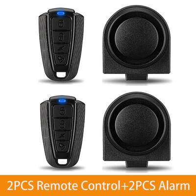 Sectyme bezvadu ūdensnecaurlaidīgs velosipēda vibrācijas signalizācija USB uzlādes tālvadības pults motocikla elektriskā velosipēda drošības signalizācija