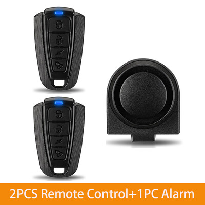 Sectyme bezvadu ūdensnecaurlaidīgs velosipēda vibrācijas signalizācija USB uzlādes tālvadības pults motocikla elektriskā velosipēda drošības signalizācija