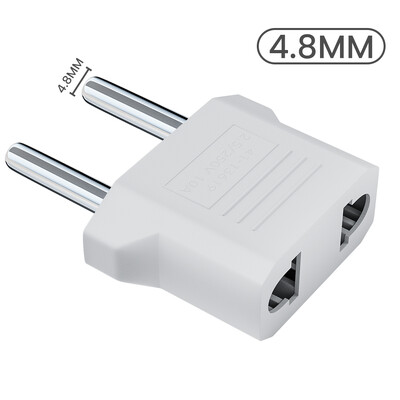 Olaf 1-10 komada adapter za utikač iz SAD-a u EU EU Euro KR adapter za utikač Putni KR adapter Električni EU KR pretvarač utikača Utičnica za Europu