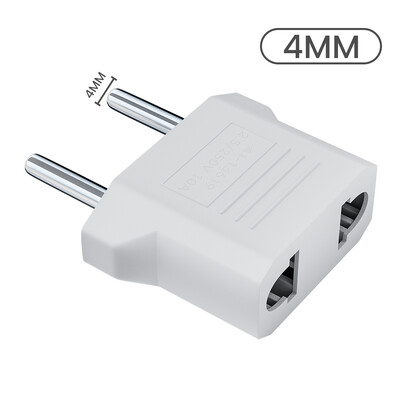 Olaf 1-10 komada adapter za utikač iz SAD-a u EU EU Euro KR adapter za utikač Putni KR adapter Električni EU KR pretvarač utikača Utičnica za Europu